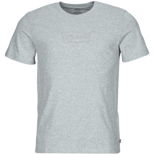 Levi&amp;#039;s GRAPHIC CREWNECK TEE Siva Slike