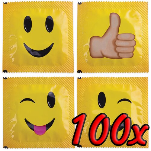 Pasante Smiley Face 100 pack Slike