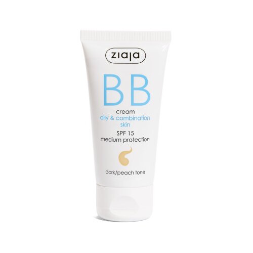 Ziaja BB krema za mastno/mešano kožo - BB Cream For Oily & Combination Skin - Dark/Peach Tone Cene