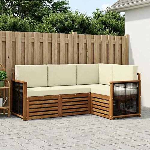  Set vanjskih sofa 4 kom. Poliester Slike