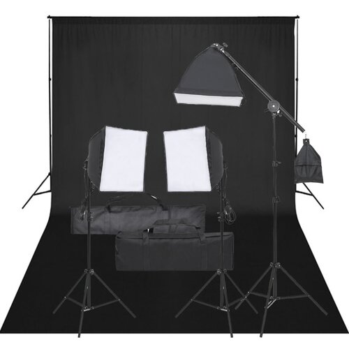 The Living Store komplet za foto studio z lučmi in ozadjem - komplet za foto studio, (21831269) Slike