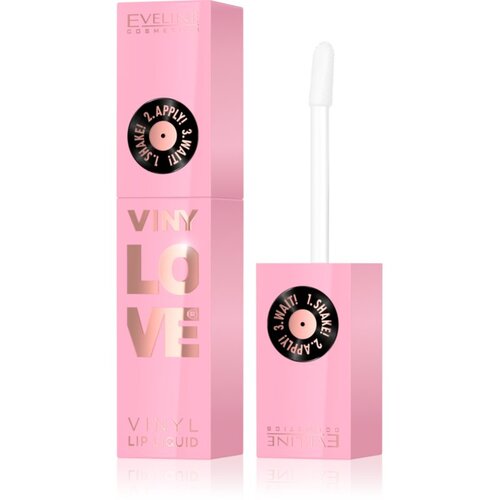 Eveline Cosmetics VINY LOVE Vinyl Lip Liquid dugotrajni tekući ruž za usne nijansa 01 4 ml Slike