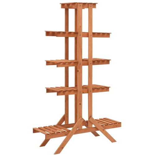 vidaXL Stojalo za rastilne 83x25x132 cm trden les jelke Cene