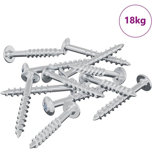 vidaXL Vijak 7792 pcs srebrna 9,8 x 35 mm elezo, (5000163901) Cene