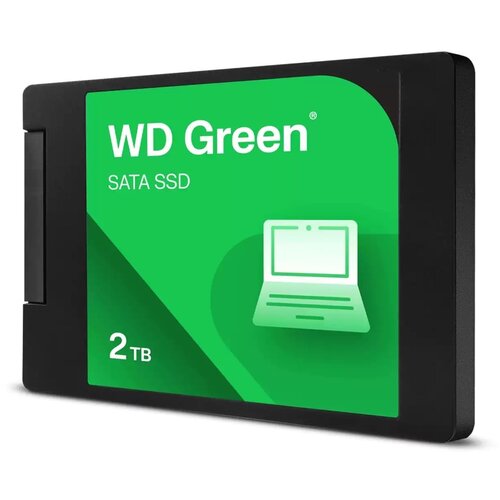 Western Digital Green 2.5 2TB SATA III SSD WDS200T5G0A Slike