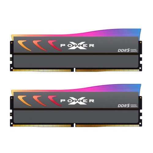 SiliconPower 64GB (2x32GB) DDR5 xpower storm rgb 6000MTs udimm  SP064GXLWU60BFDK ram memorija Cene