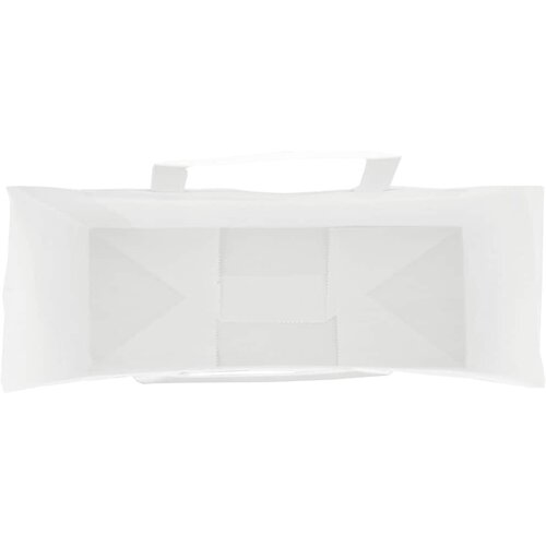  Papirnate vrećice 250 kom s ručkama bijele 45x17x48 cm Slike