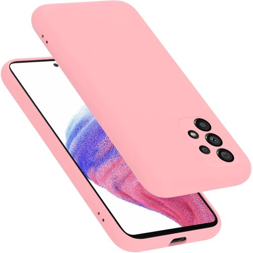 Cadorabo Ohi&scaron;je združljiv s Samsungom v tekoči roza barvi - za&scaron;čitni pokrov iz fleksibilnega silikona TPU, (20596064) Cene