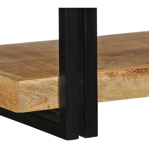 VidaXL zidna polica 70x33x35 cm puno grubo drvo mango Slike