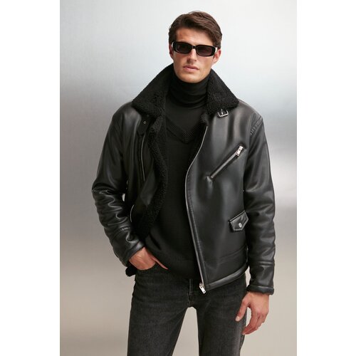 Grimelange FLOVIE Biker Regular Black Single Jacke Slike