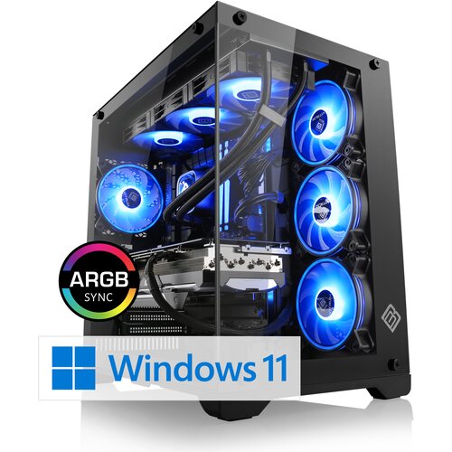 CSL Computer CSL Gaming PC M11070H, AMD Ryzen 5 9600X (6x3900 MHz), GeForce RTX 4060, 16 GB DDR5-RAM, SSD 1 TB, Windows 11 Home, (5000312623) Slike