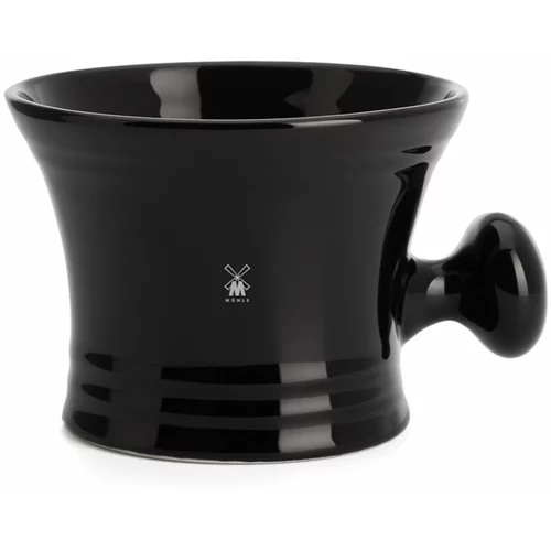 Mühle Accessories Porcelain Bowl for Mixing Shaving Cream porculanska zdjelica za brijanje Black 1 kom