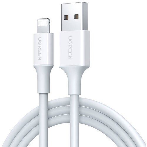 Ugreen Kabl USB na Lightning, 1m, Beli, 2.4A Slike