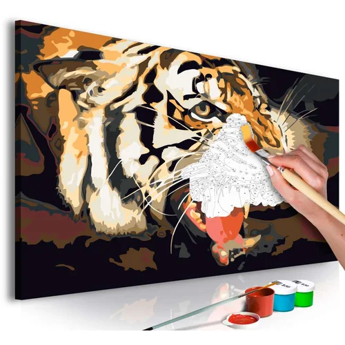  Slika za samostalno slikanje - Tiger Roar 60x40