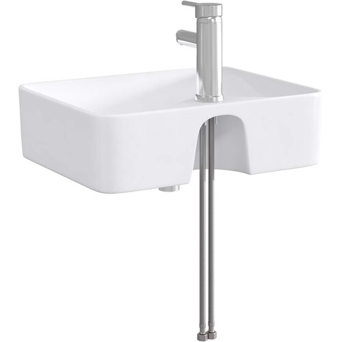 Umivaonik za kupaonicu Krom 48,5 x 37,5 x 13 cm Metal Slike