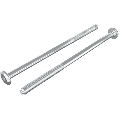 vidaXL Pohi&scaron;tveni vijaki 2 pcs srebrna M6 x 120 mm Jeklo, (5000163859) Cene