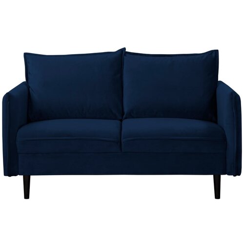 Ropez Tamno plava bar&amp;scaron;unasti sofa 138 cm Juli &amp;ndash; Slike