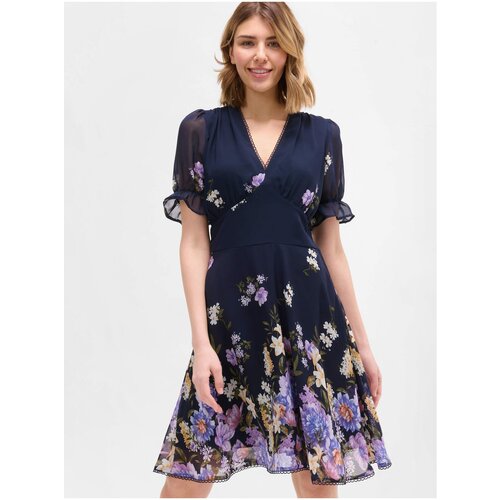 Orsay Dark blue floral dress - Women Slike