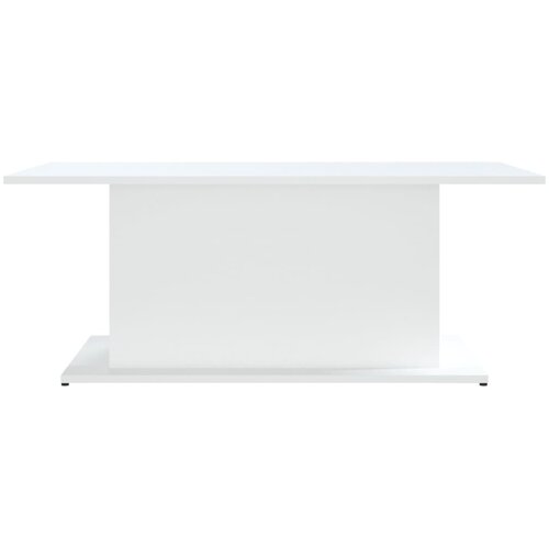  Stolić za kavu bijeli 102 x 55,5 x 40 cm konstruirano drvo Slike