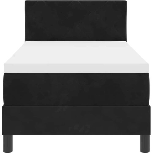 VidaXL spring krevet s uzglavljem Crna 80 x 200 cm Bar&amp;scaron;un Slike