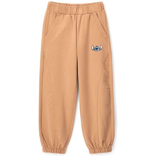 Original Marines hlače trenirka DH DFAV3614F LILO &amp;amp; STITCH D rjava 140 Slike