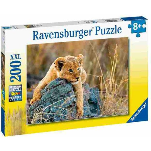 Ravensburger puzzle - Mladunče lava -200 delova Slike