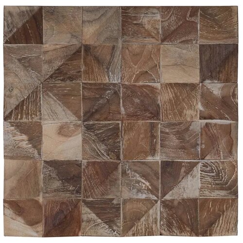  Zidne panele 11 kom. Bjeljen 30 x 30 x 1 7 cm Čvrsto teak drvo - Bijelo pranje Cijene