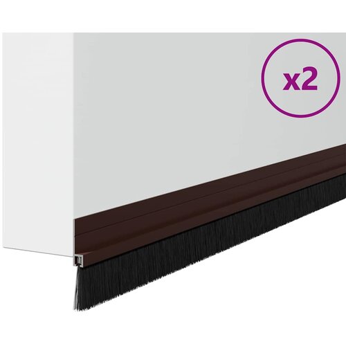  Samoljepljivi pečati za vrata 2 pcs Smeđa 100 cm Cijene