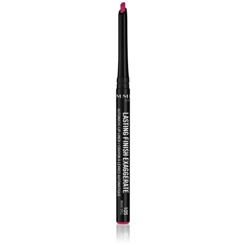 Rimmel London Lasting Finish Exaggerate dolgoobstojno črtalo za ustnice 0,35 g odtenek 105 Mauve Spell Cene