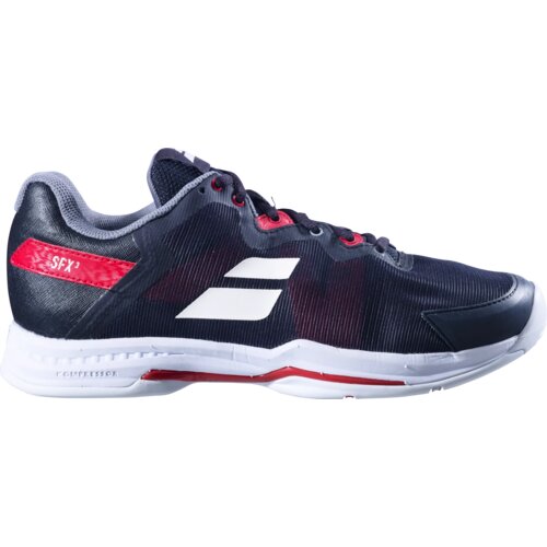 Babolat SFX 3 Men's All Court Tennis Shoes Men Black/Poppy Red EUR 46.5 Slike