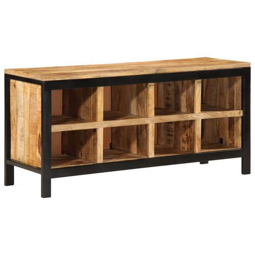  The living store klop za čevlje 110x35x51 cm trden robusten mangov les - klop za čevlje, (21485672) Cene