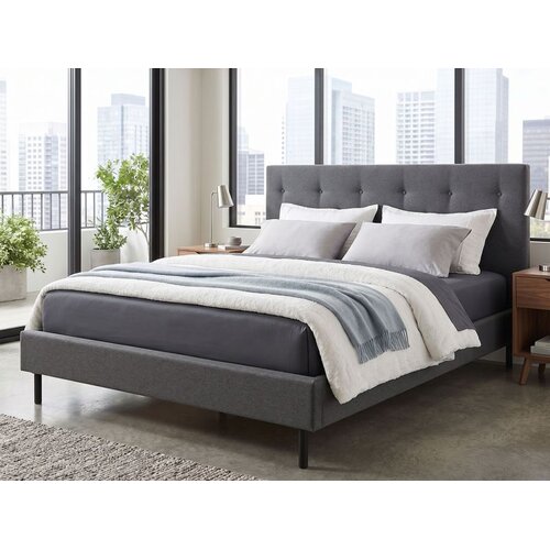 Dormeo Bedframe Bundle Grey 90x200 90x200 cm SHARKSKIN Cene