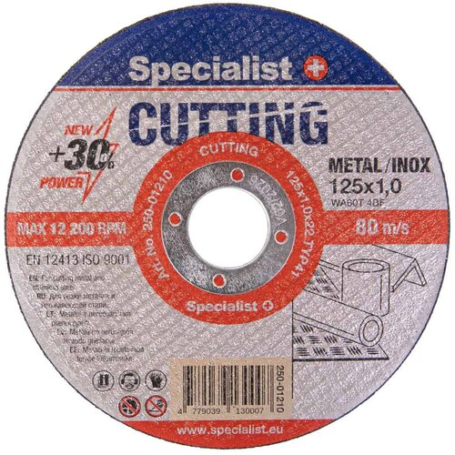  Rezna ploča za metal 125x1x22mm Slike