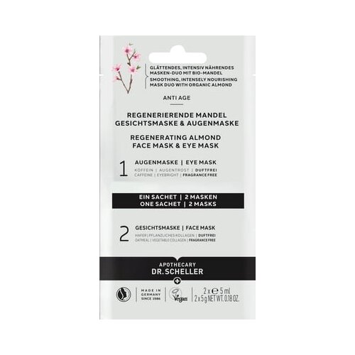 Dr. Scheller Regeneracijska mandljeva maska za obraz in maska za oči Cene