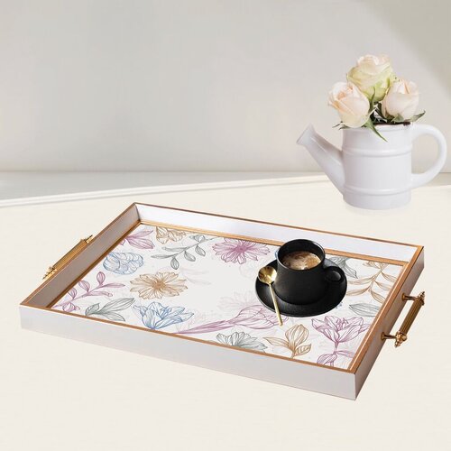 Aberto Design Poslužavnik TPB9791 50 x 29 x 3.5 cm, Šareni Cene