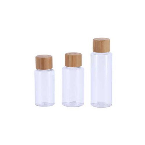Tendance set 3 bočice za putovanje 50+80+100 ml plastika bambus Cene