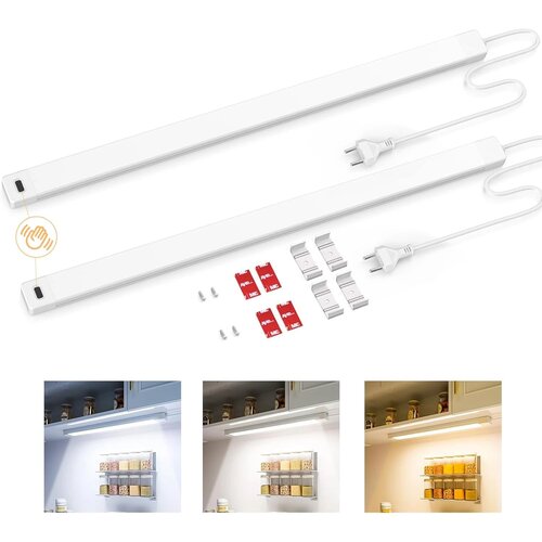 SIBI LIGHTING 2x 41 cm LED svetilka pod omarico z senzorjem Slike