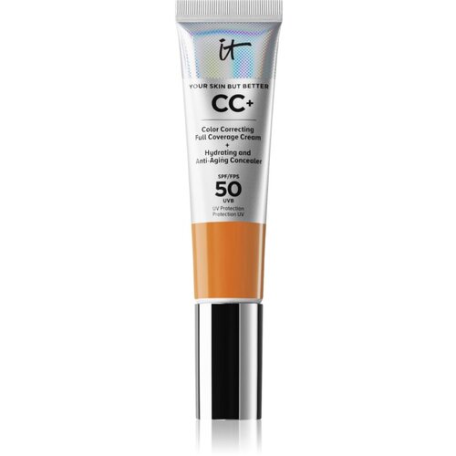IT Cosmetics Your Skin But Better CC+ prekrivni tekoči puder SPF 50+ za ženske Rich 32 ml Slike