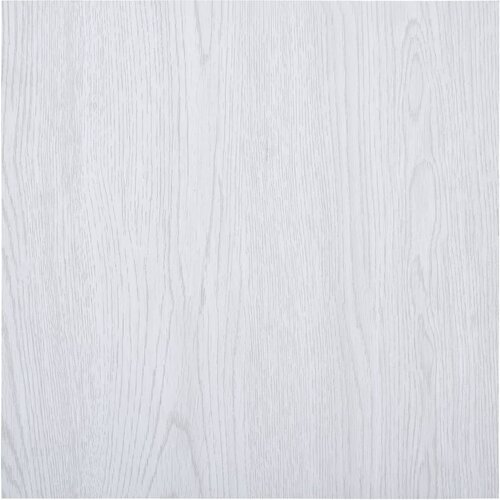 vidaXL Samoljepljive podne obloge 5,11 m² PVC bijele Cijene