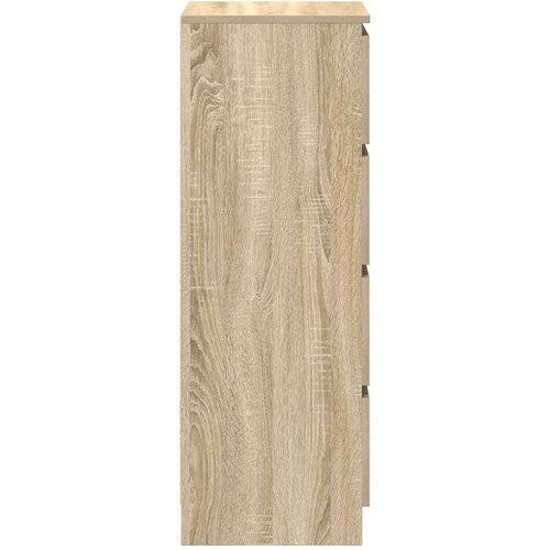 VidaXL Komoda sonoma hrast 37,5x35x99 cm izrađeno drvo Slike