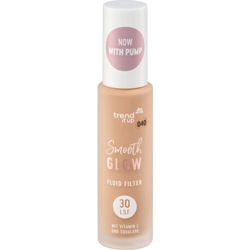 Trend !t up Smooth GLOW FLUID FILTER tečni puder - 040 30 ml Slike