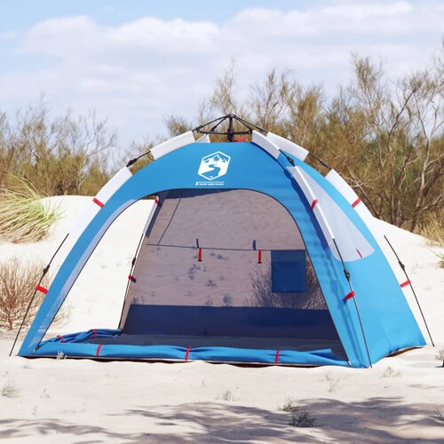  The Living Store &amp;Scaron;otor za plažo za 2 osebi moder za hitro postavitev vodoodporen - &amp;Scaron;otor Za Plažo, (21486916) Slike