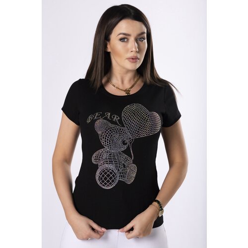Ptakmoda T-shirt z aplikacją z dżet&amp;oacute;w Slike