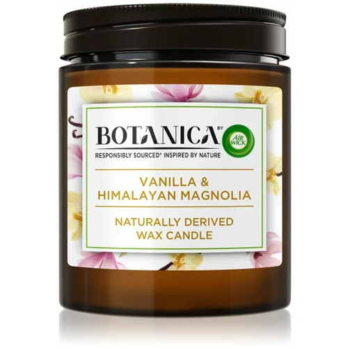 Air Wick Botanica Vanilla & Himalayan Magnolia ukrasna svijeća 205 g