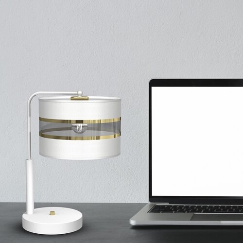  Stona lampa ULTIMO 1xE27/6W/230V bela Slike