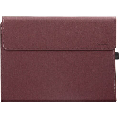 AVIZAR Ovitek za Microsoft Surface Pro 9, umetno usnje - kolekcija SafeStand Red, (21136705) Cene