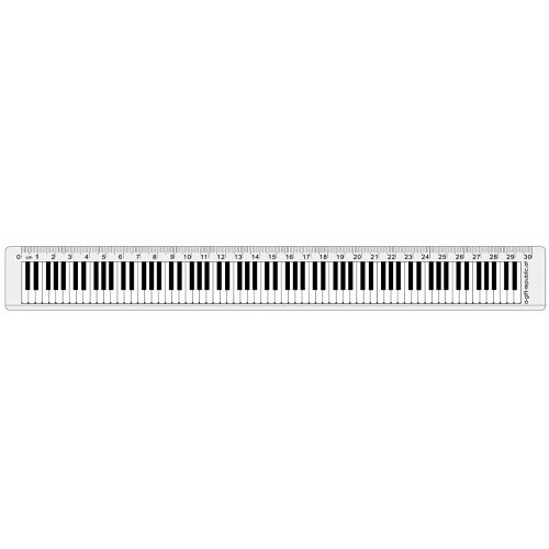  AGIFTY R 1026 Ruler keybord 30cm transparent - ravnalo Slike
