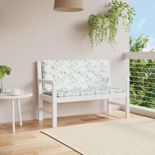  Jastuci za vrtnu klupu 2 kom s uzorkom li&scaron;ća 120x50x7cm tkanina Cijene