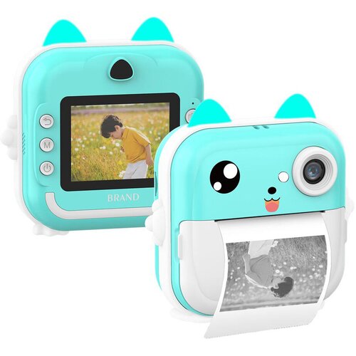 Q5 Mini kamera printer, Plavi Slike