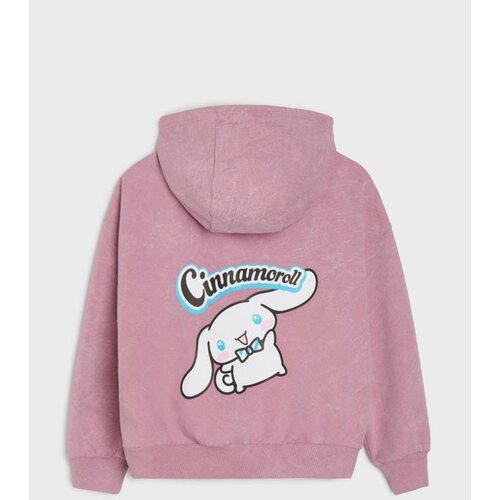 Sinsay Pamučna majica s kapuljačom i printom na leđima Cinnamoroll Cijene